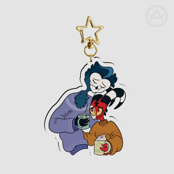 Cozy Winter Stolitz Acrylic Keychain