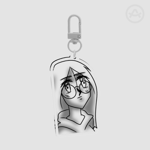 Antitis.PNG "anime" || Clear Acrylic Keychains