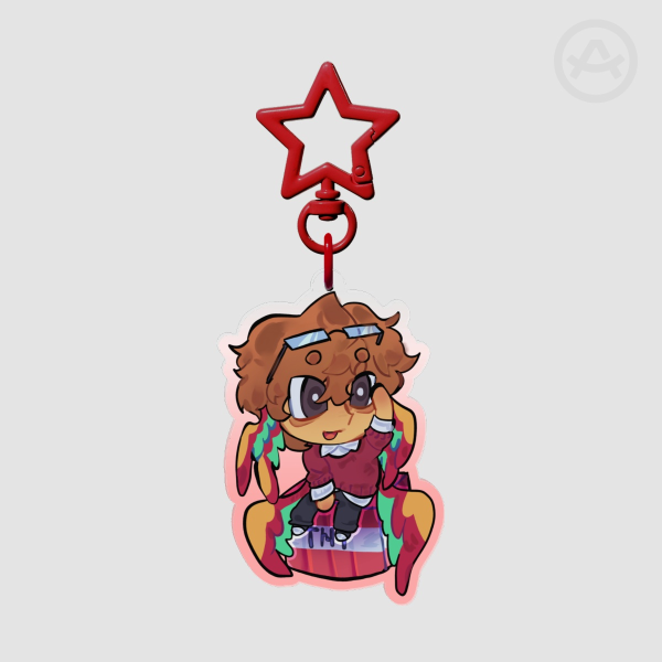 Grian Colored Edge Acrylic Keychain