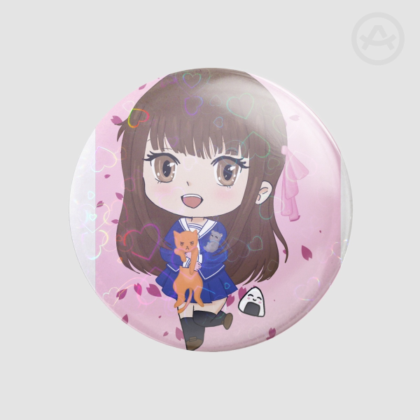 Tohru Honda Round Badges (Button Pins)