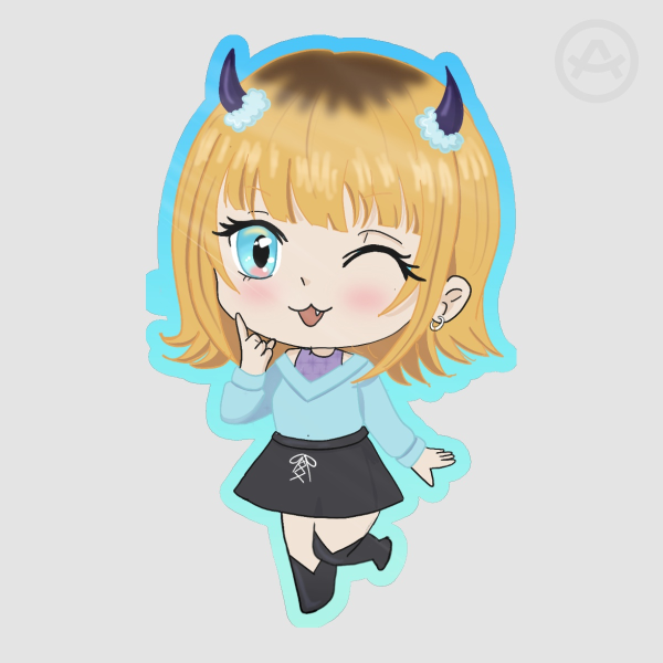 Mem cho Colored Edge Die Cut Stickers