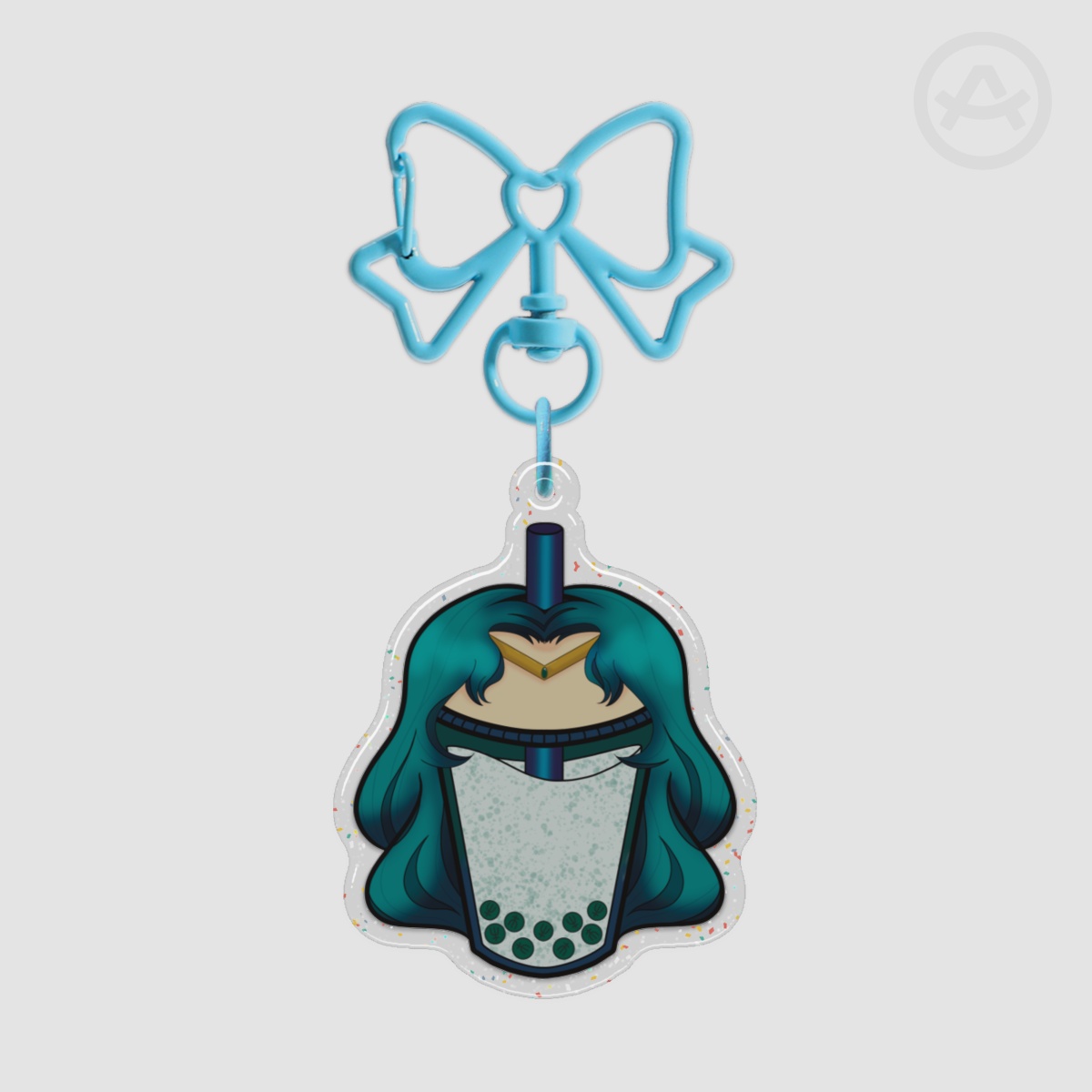 Talented Guardian Glitter Acrylic Keychains