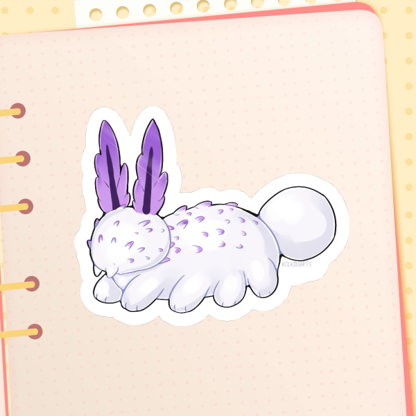 Sea bunny sticker