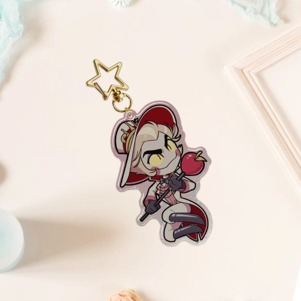 Epoxy Glitter Acrylic Keychains