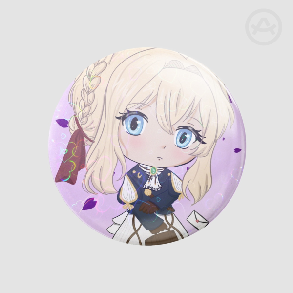 Violet evergarden Round Badges (Button Pins)