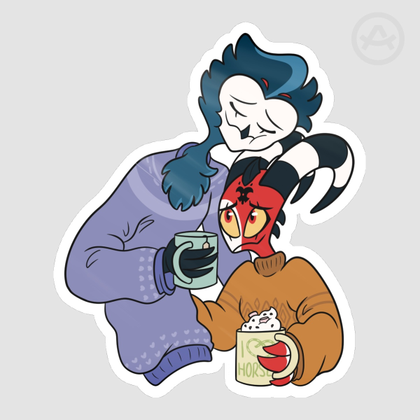 Cozy Winter Stolitz Sticker