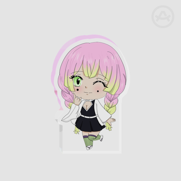Mitsuri Thick Acrylic Stand No Base - 0.23"(60mm), 0.39"(10mm)