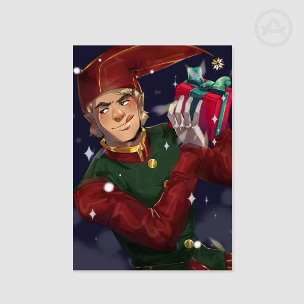 Nandito christmas print