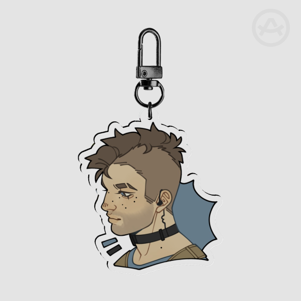 Soap Bust | Clear Acrylic Keychains