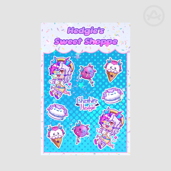 Coated Paper Stickers Sheet