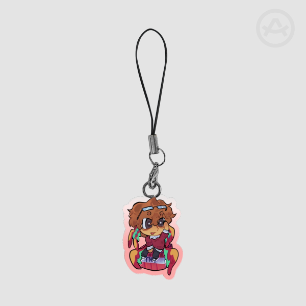 Grian Colored Edge Acrylic Phone Charm