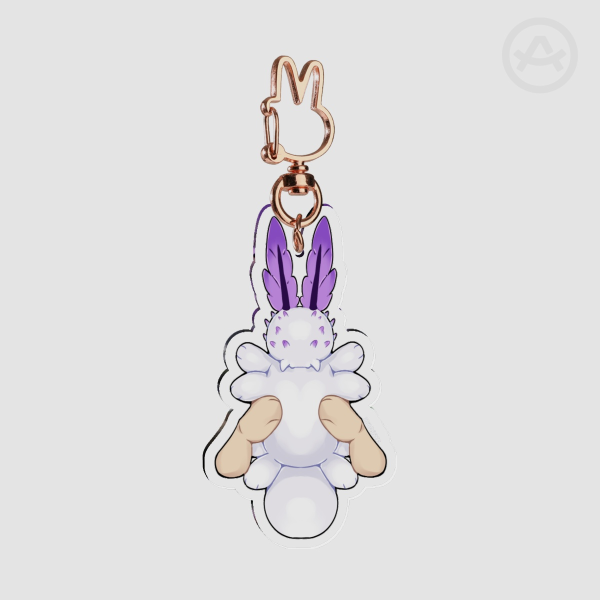 Sea bunny Clear Acrylic Keychain