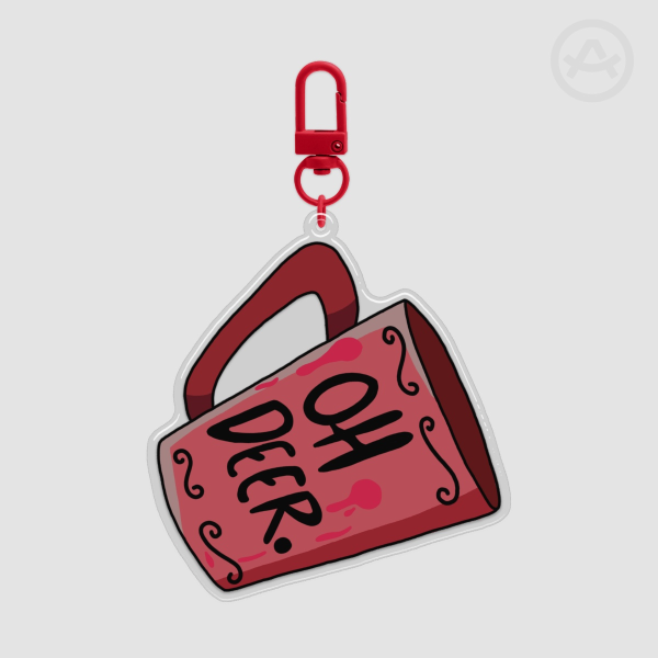 Alastor Mug Keychain