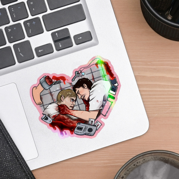 Colored Edge Die Cut Stickers