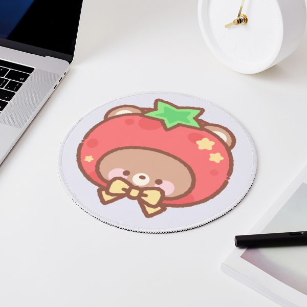 Tomato Round Mouse Pad