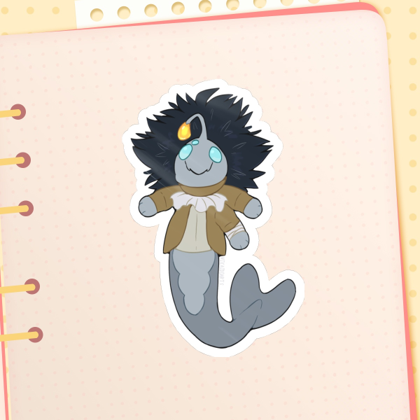 Temu Meme Sebastian sticker