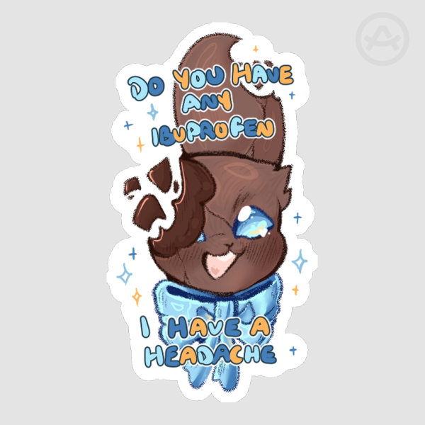 Choco Bunny Sticker