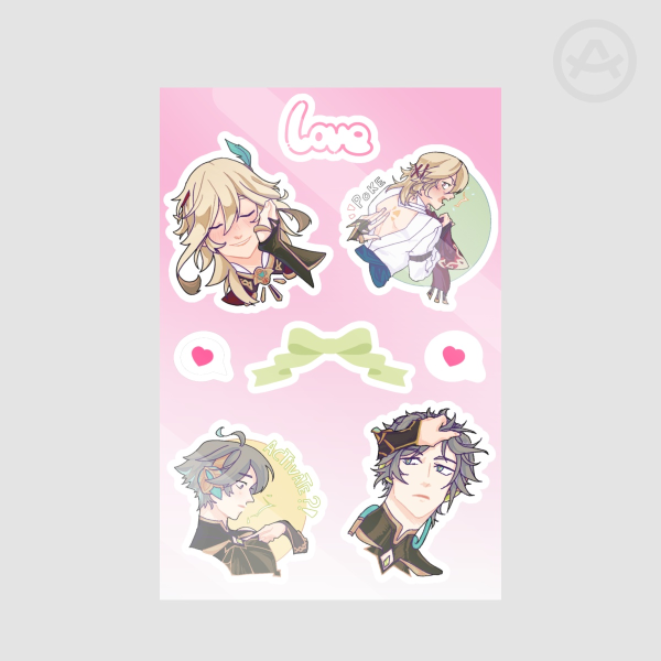 [STICKER SHEET] Kaveh and Alhaitham