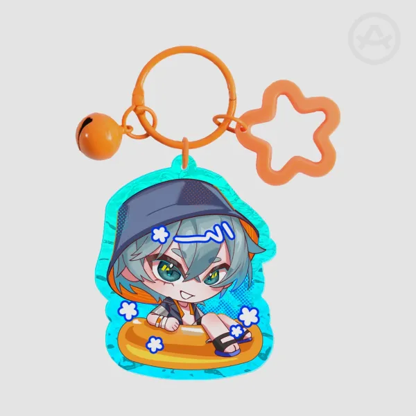 Zenless Zone Zero Wise Summer Skin Keychains