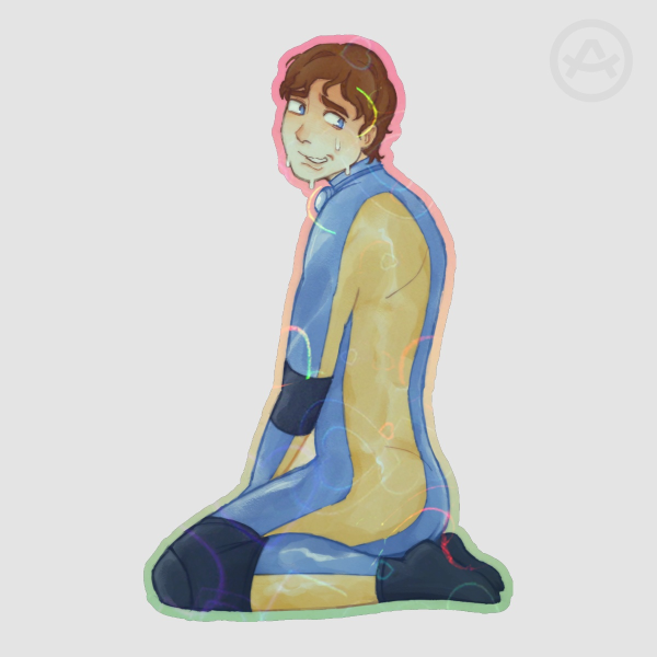 Waterboy Heart-Foil Sticker