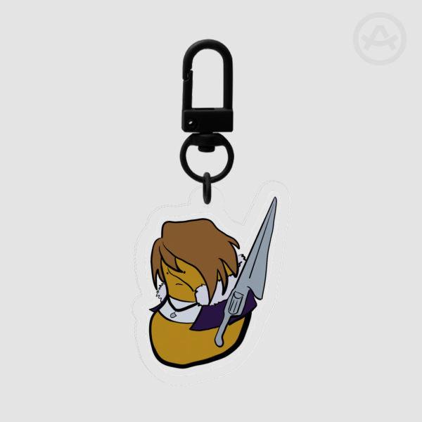 Potato Leonheart Keychain