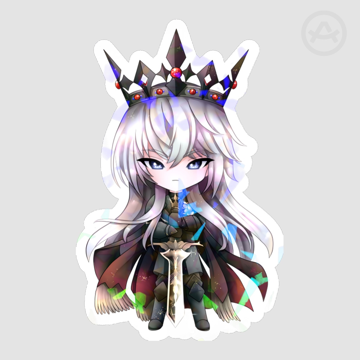 King Xavier Die Cut Stickers