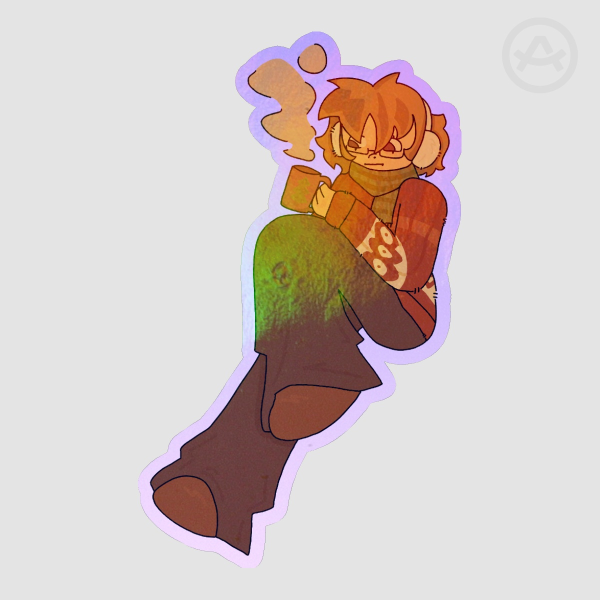 Colored Edge Die Cut Stickers