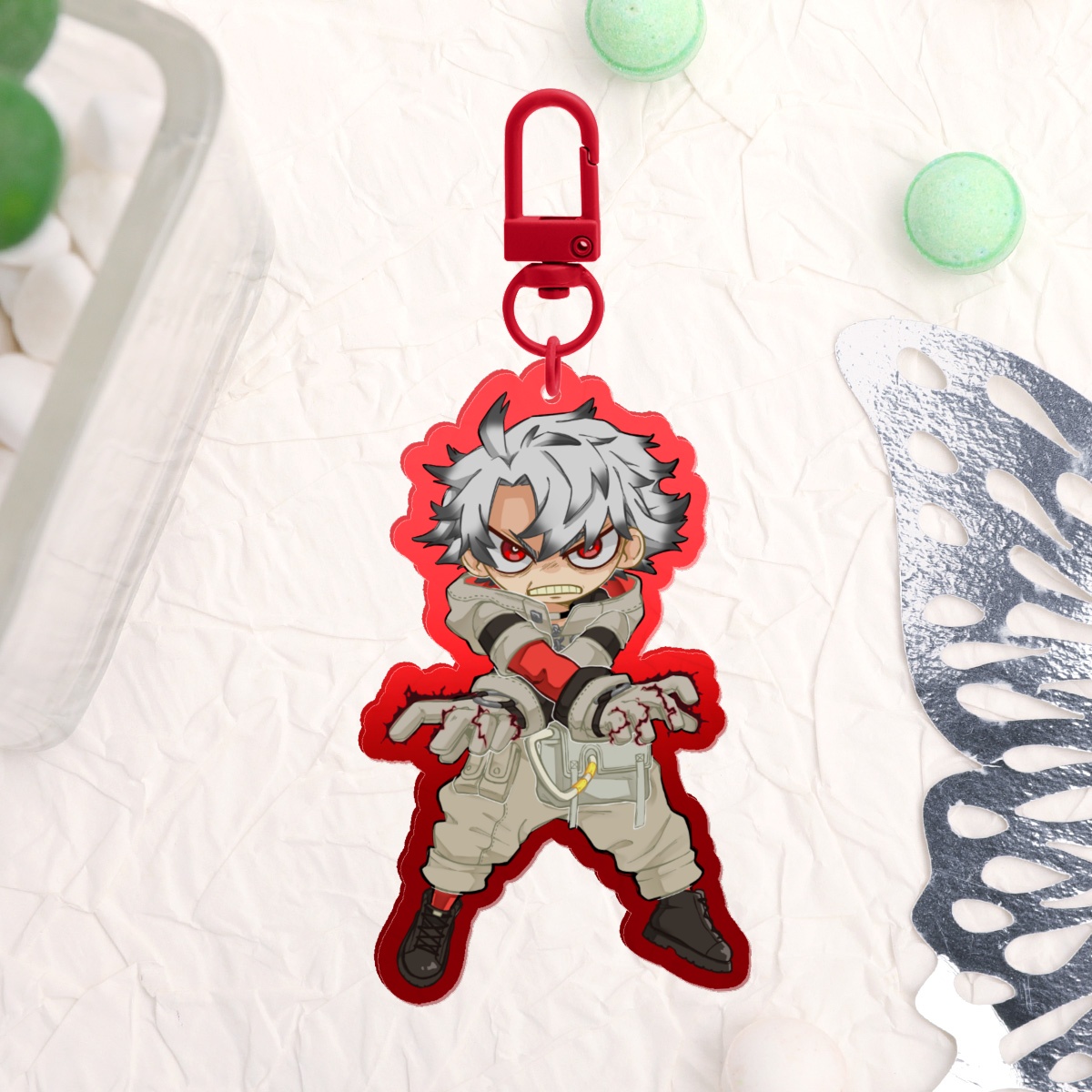 [GACHIAKUTA] Rudo keychain