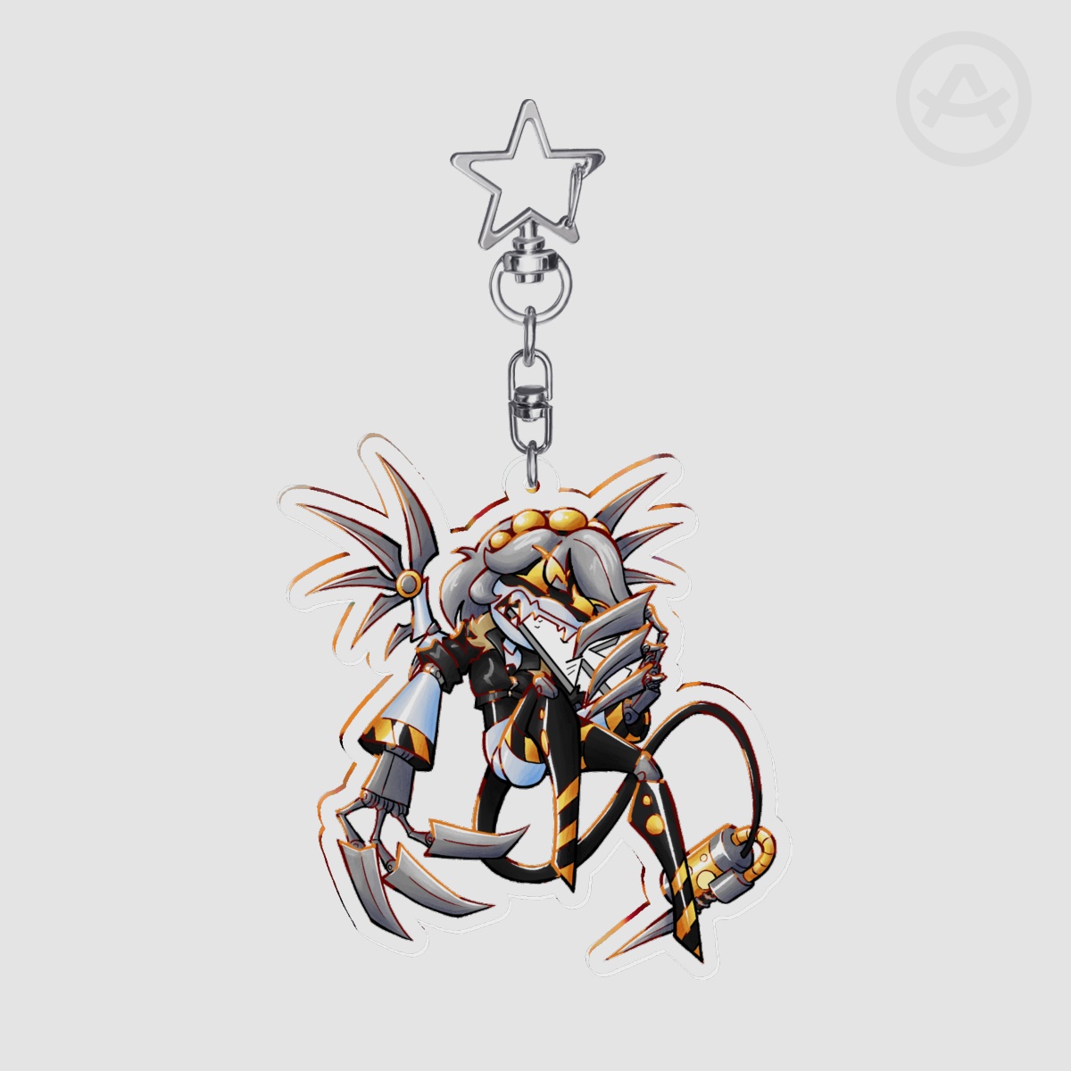 Murder Drones V Cursor Catcher Keychain