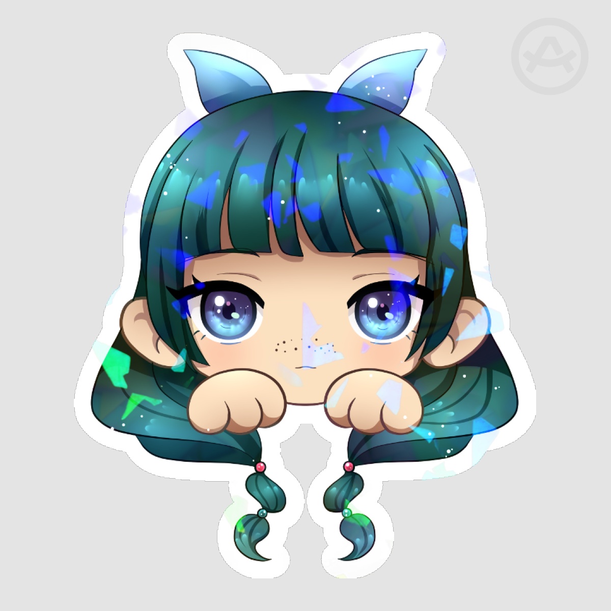 Maomao Die Cut Stickers