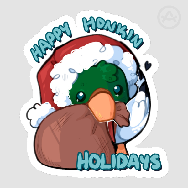 Honkin Holidays Sticker