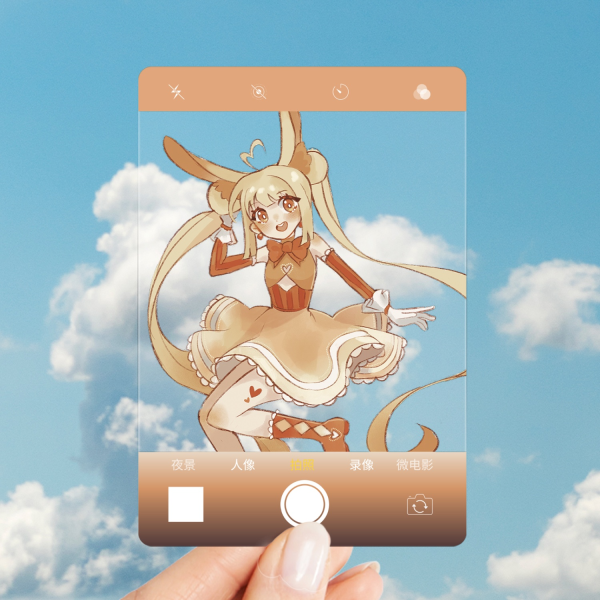 Ania 2024 Autumn Plastic Transparent Photocards