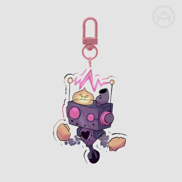 Axis Acrylic Keycharm