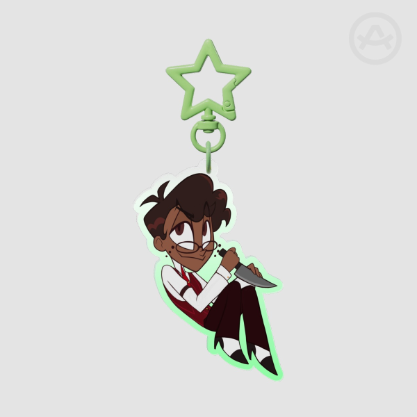 Human Alastor Acrylic Charm