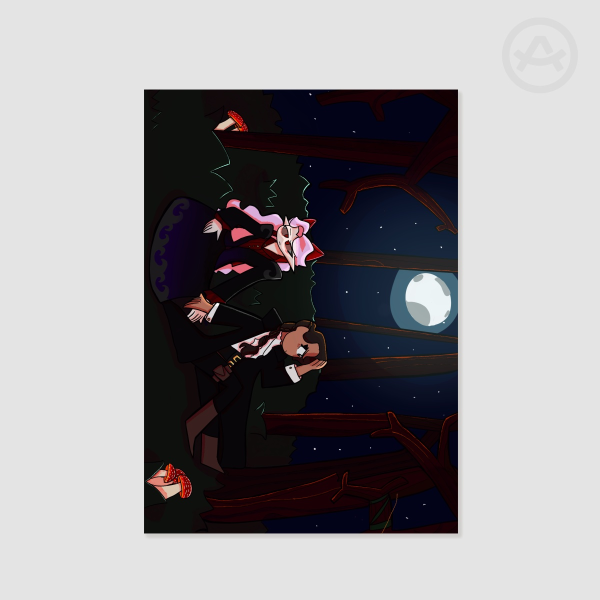 Sephtis and amara horizontal print