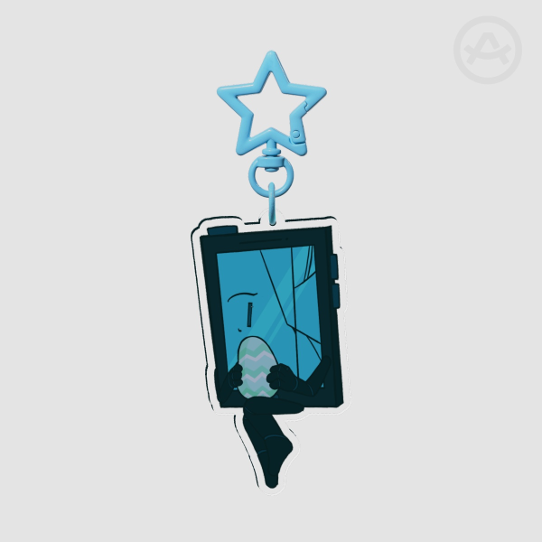 MePhone4 Inanimate Insanity Keychain