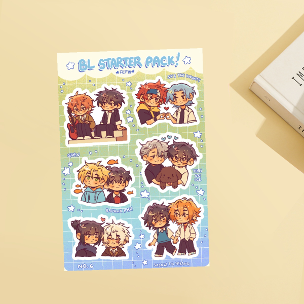 BL starter pack! stickers sheet