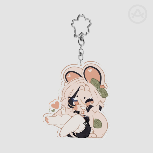 Keebs Bunnysuit Keychain