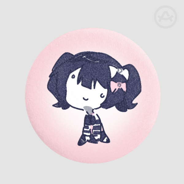 Musashi Mallow Plush Pin