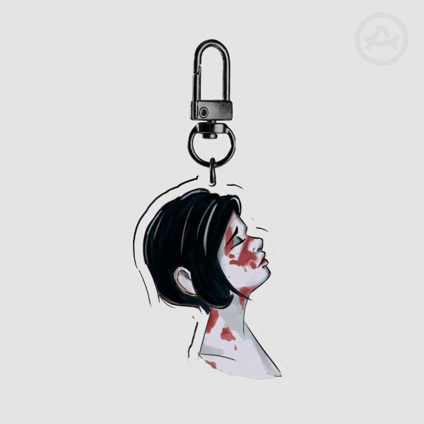 Demolition Woman Acrylic Keychain My Chemical Romance MCR