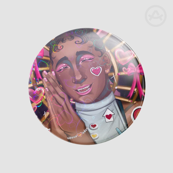 Fantina ♡ Date Everything ♡ Button Pin