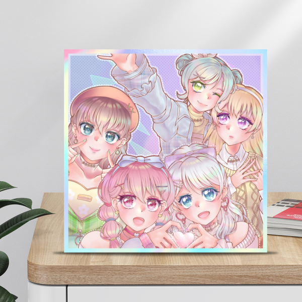 Pastel Palettes Square Shikishi