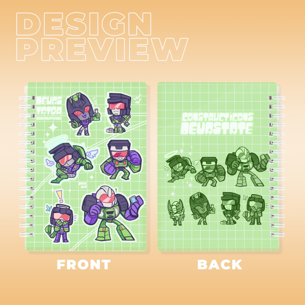 DEVASTATOR A6  Spiral Notebook