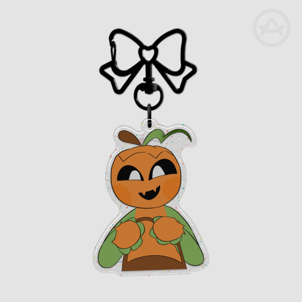 Gourdy Glitter Epoxy keychain | Dandys World