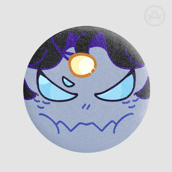 Sebastian Solace Plush Badge!