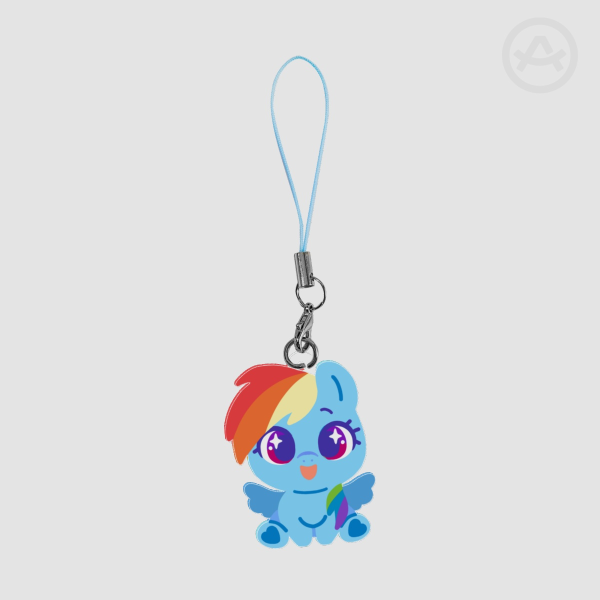 Rainbow Dash Keychain