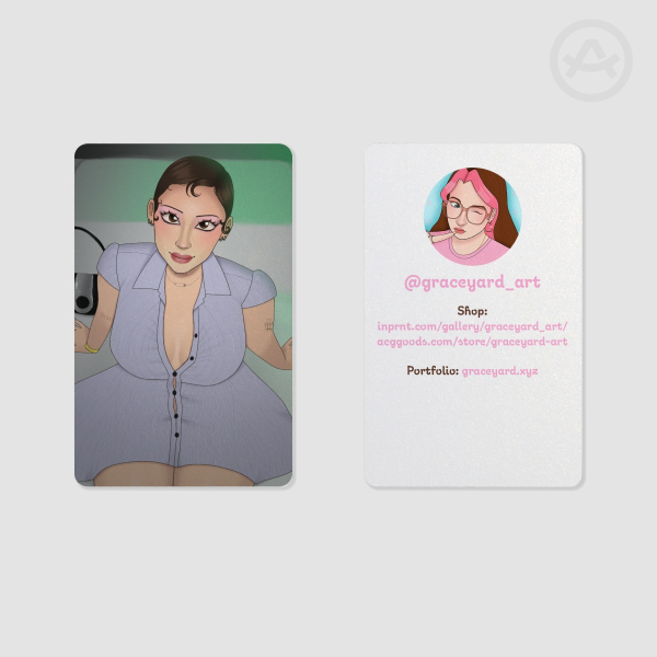 Vanilla Mace Pearl Paper Photocard