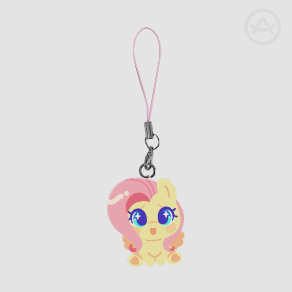 Fluttershy Keychain