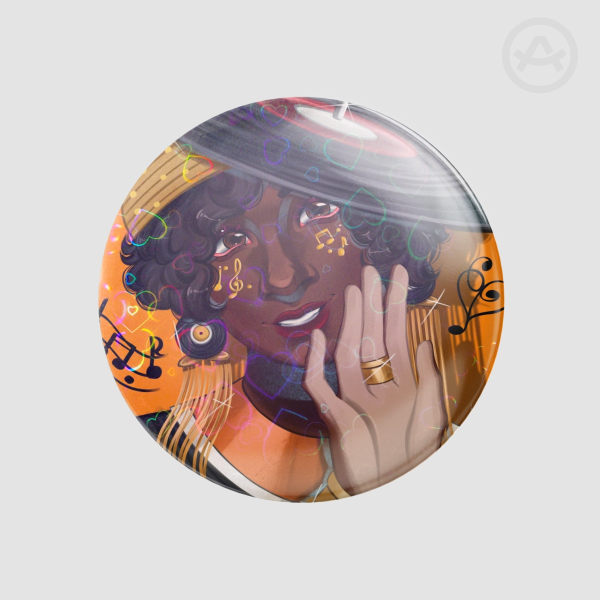 Rainey ♡ Date Everything ♡ Button Pin