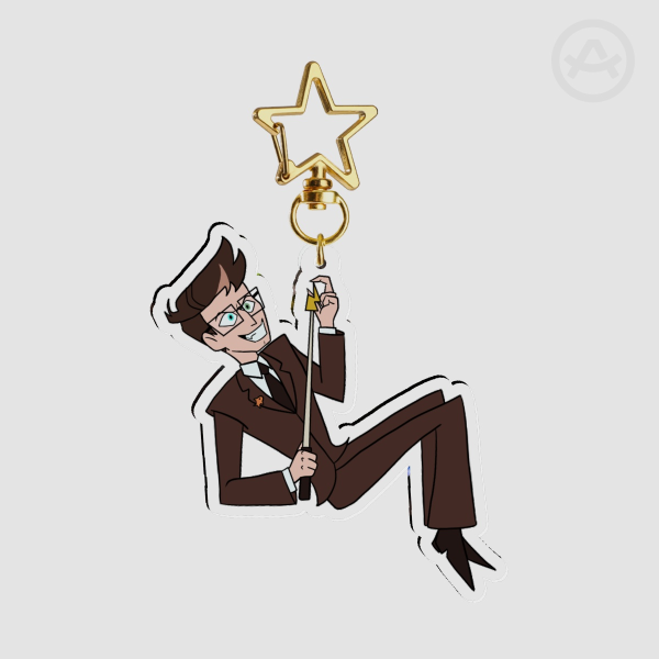 Vincent Keychains [Hazbin Hotel]